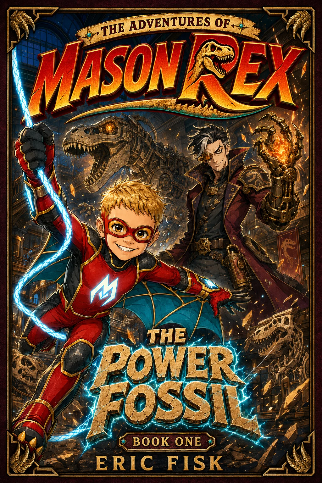 Cover of Mason Rex and the Power Fossil
